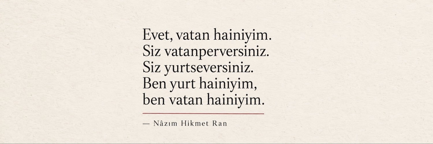 Av. Cemil Çiçek's banner