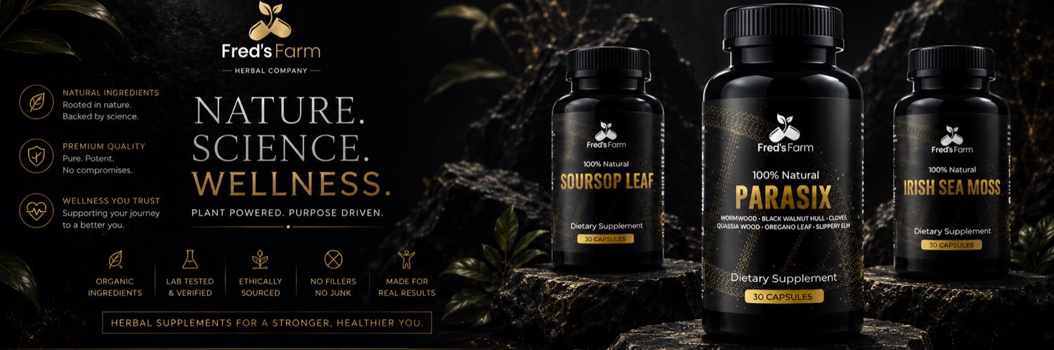 Fred’s Farm | Herbal Wellness 🌿's banner