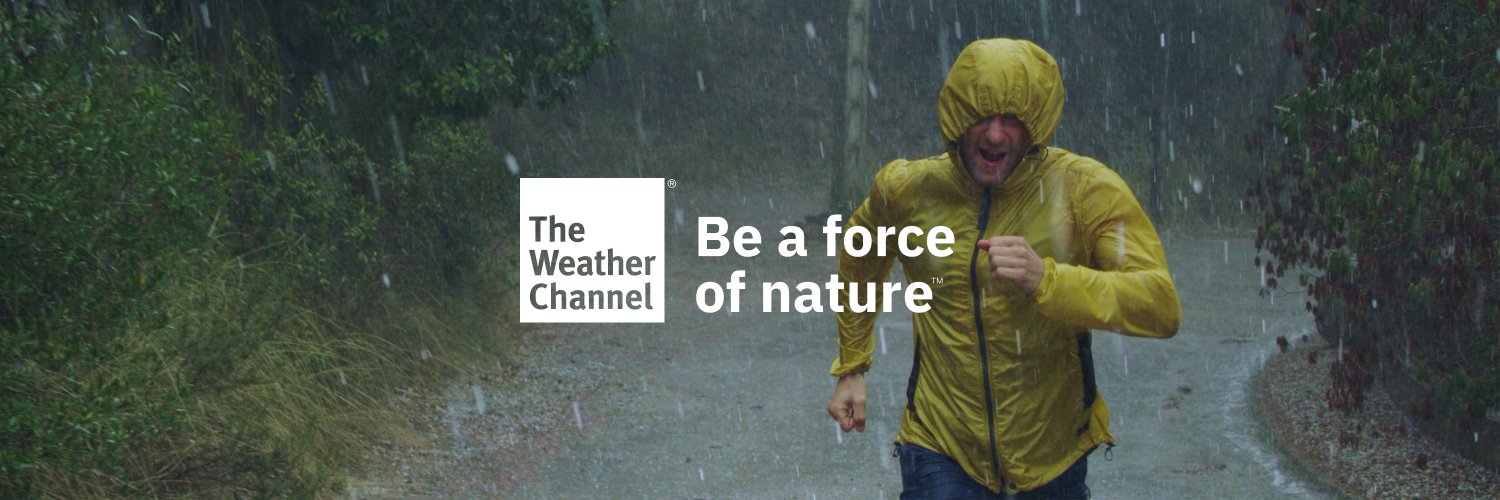 The Weather Channel's banner