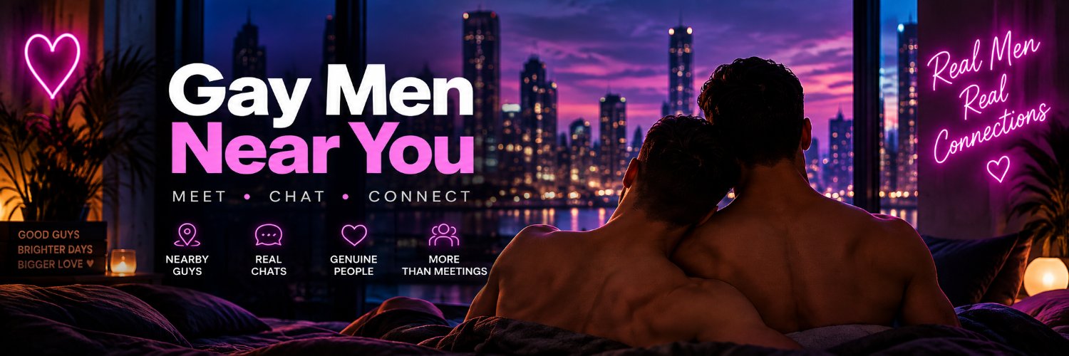 GayMenNearYou's banner