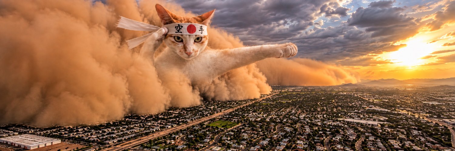 Karate Cat's banner