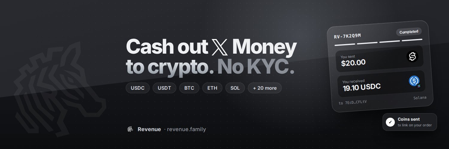 Revenue's banner