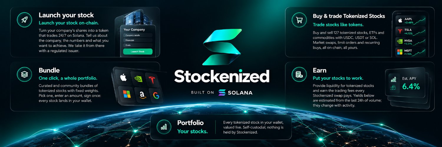 Stockenized - Launch your own stock.'s banner