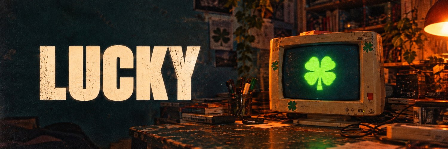 Lucky's banner