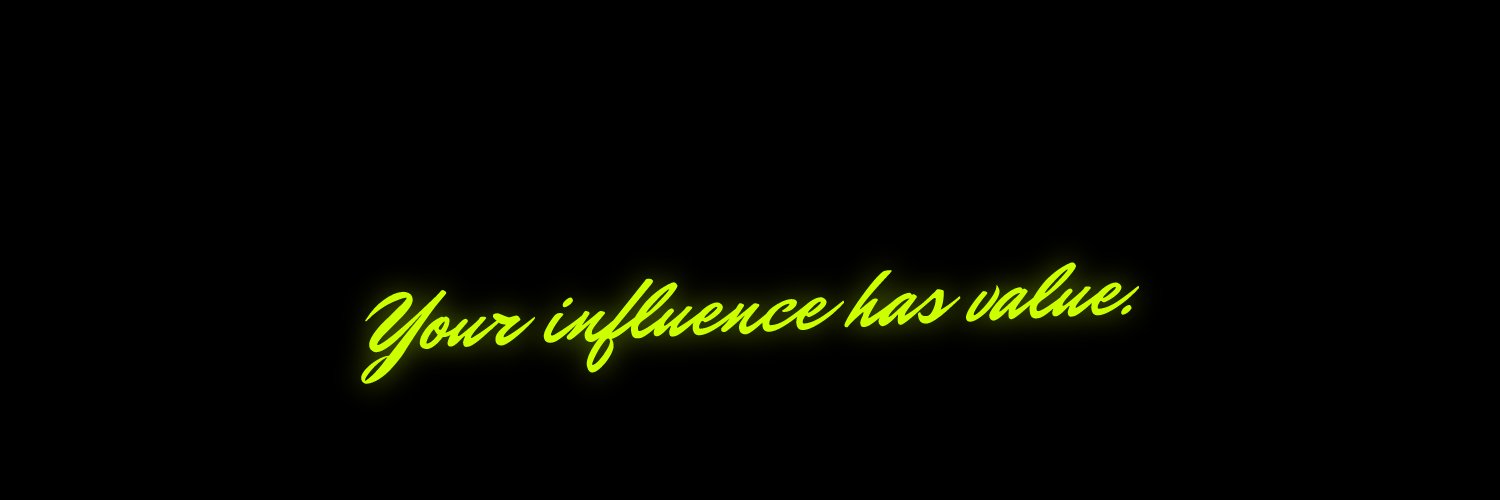 Influence's banner