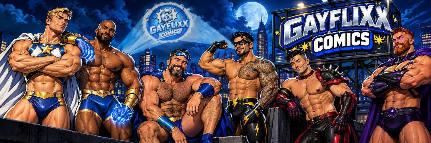 GayFlixx Comics · Gay Bara & Muscle Toons's banner