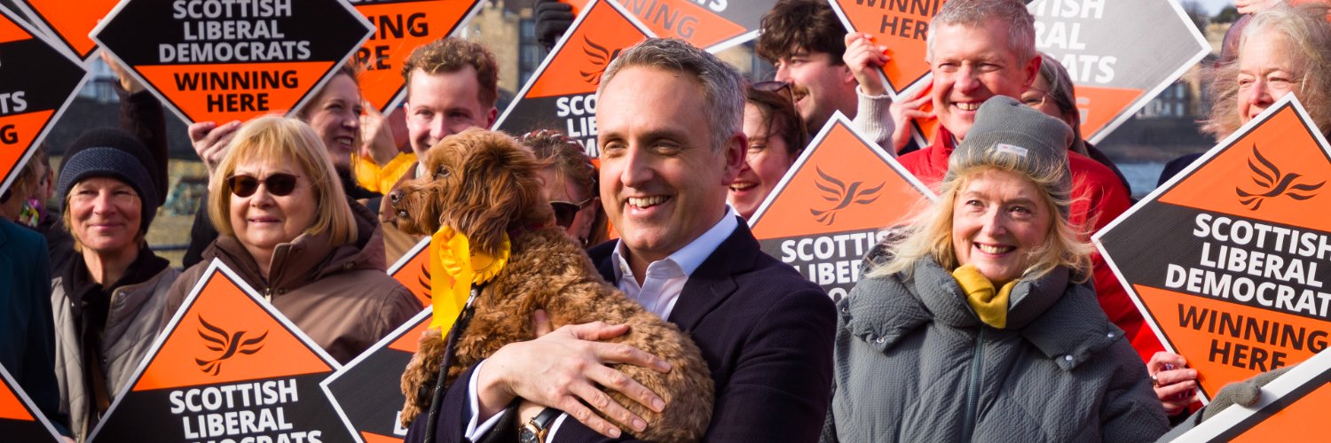 Scottish Lib Dems's banner