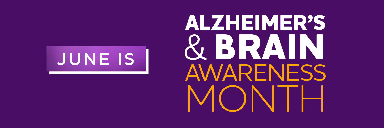 Alzheimer's Association's banner