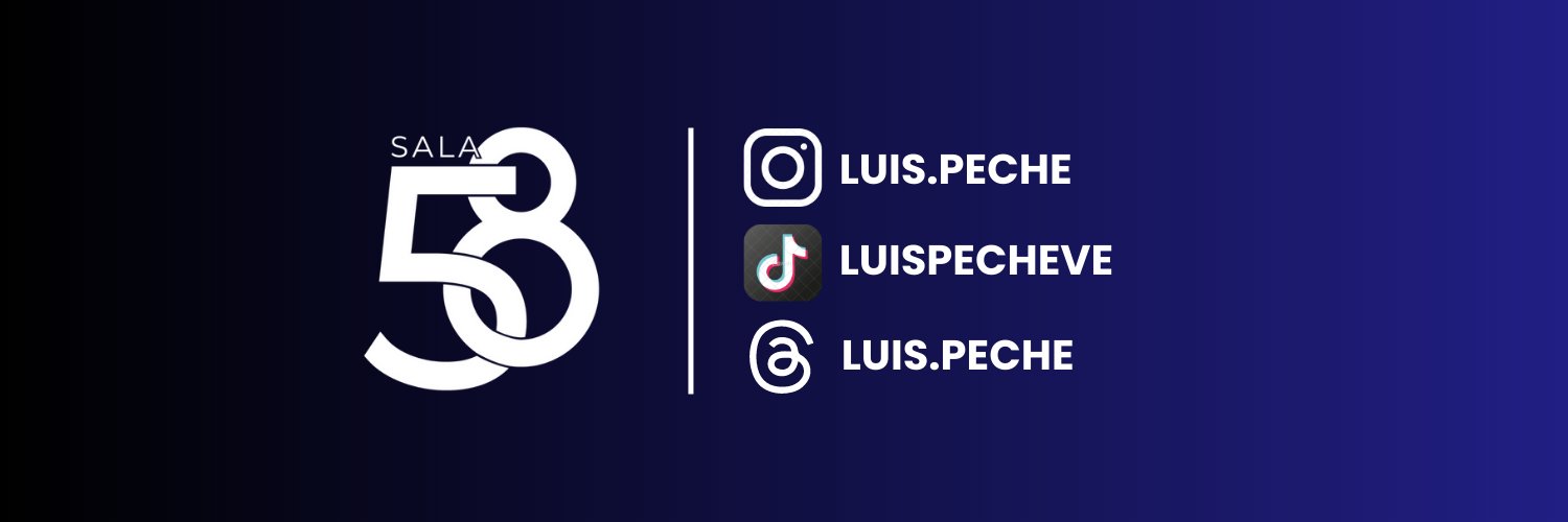 Luis Peche Arteaga's banner