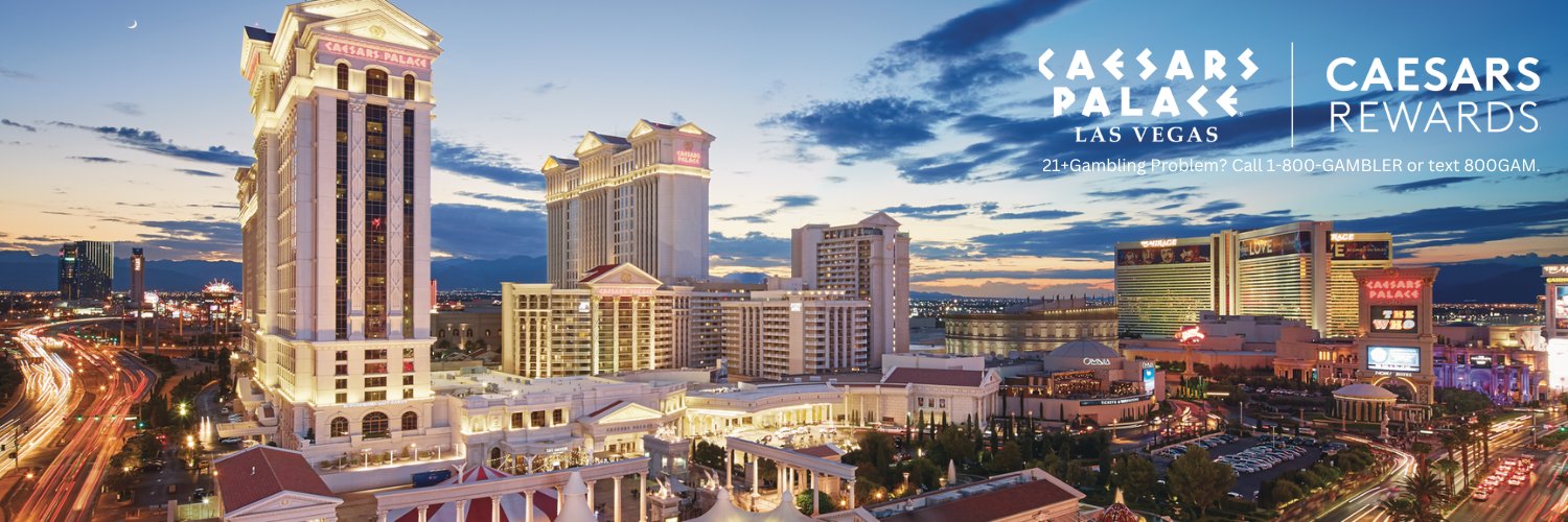 Caesars Palace's banner