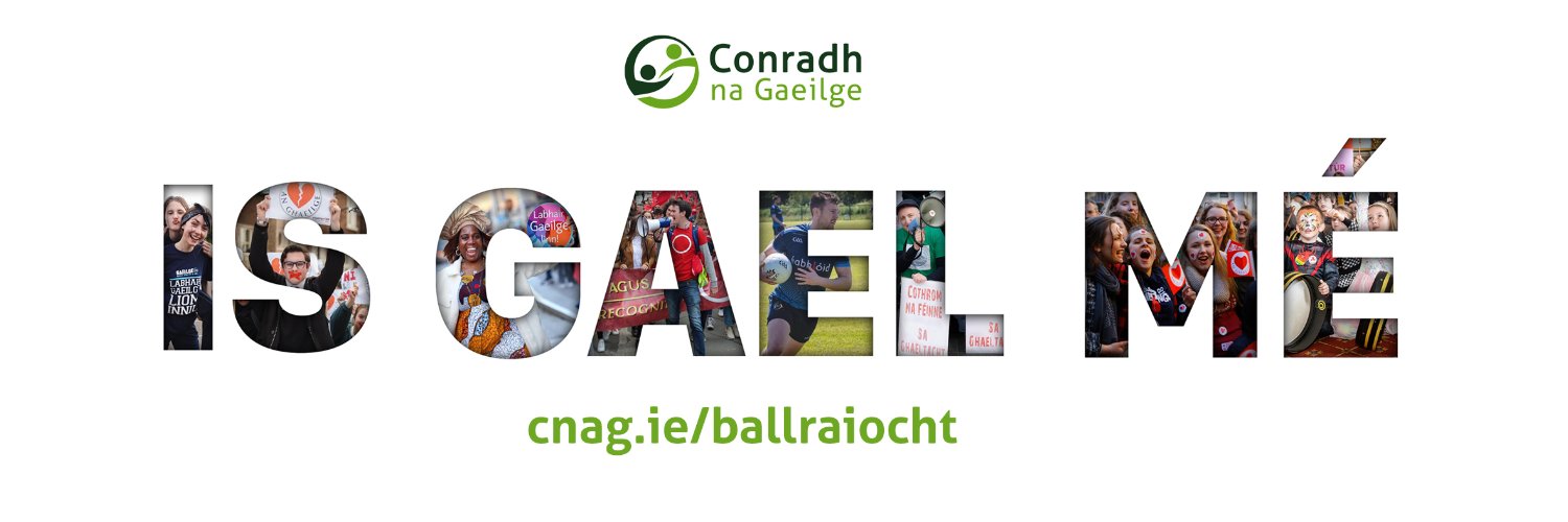 Conradh na Gaeilge ⭕️'s banner