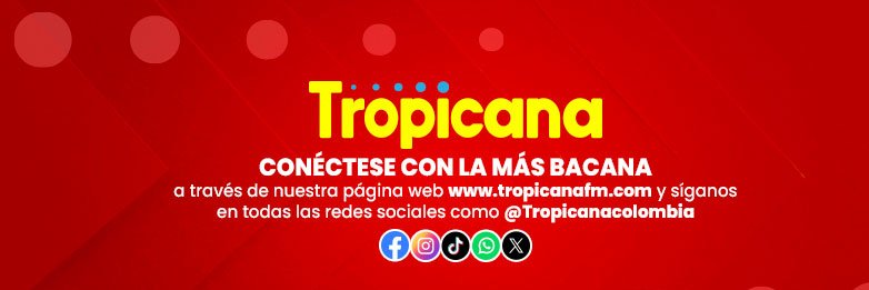 Tropicana Colombia's banner