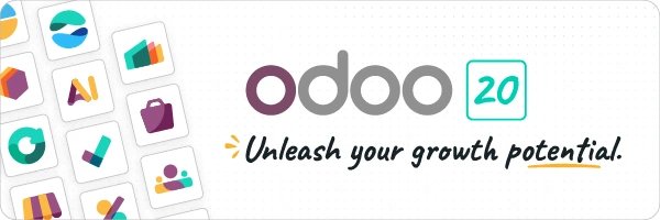 Odoo's banner