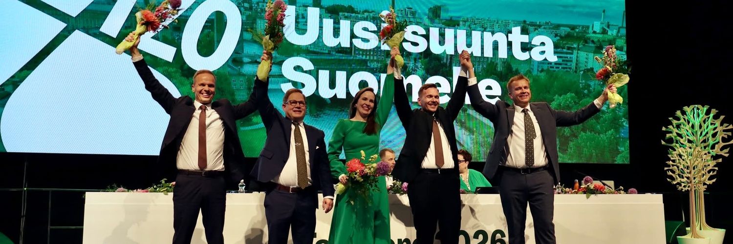 Suomen Keskusta's banner