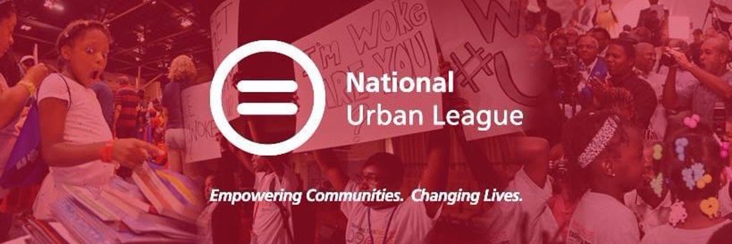 National Urban League's banner