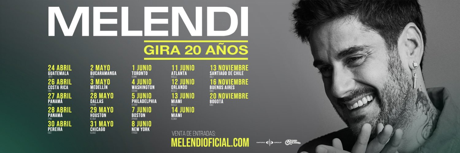 Melendi Oficial's banner