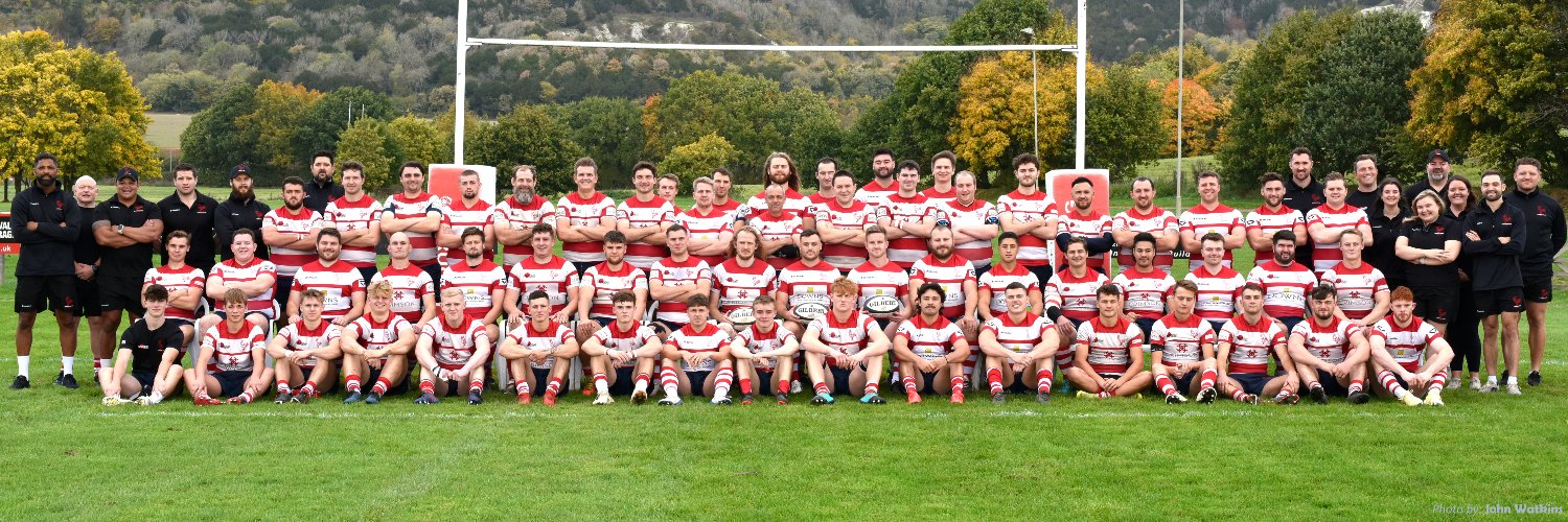Dorking Rugby's banner