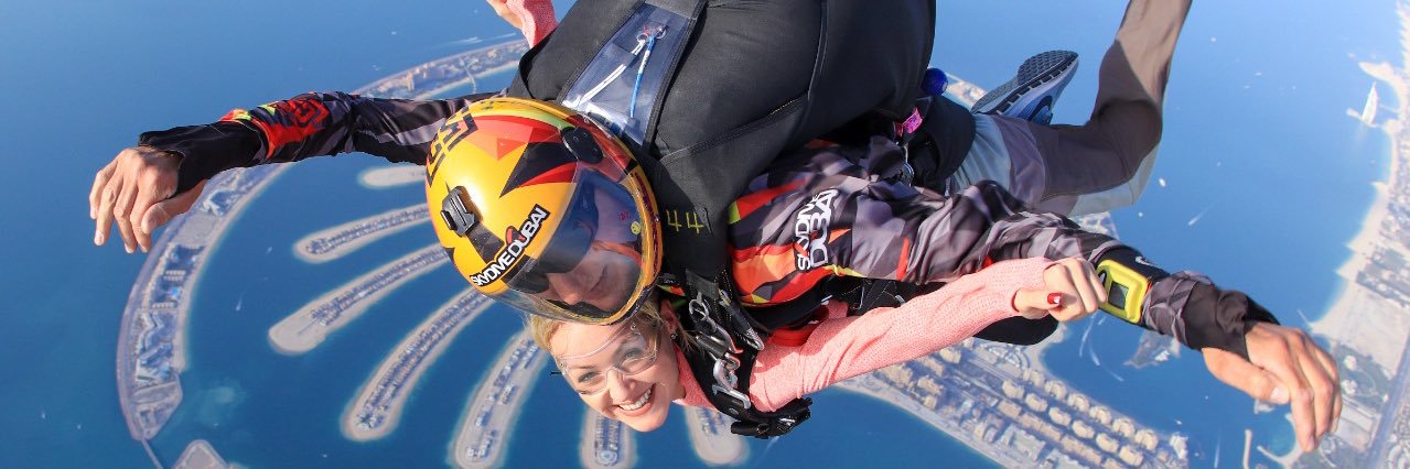 Skydive Dubai's banner