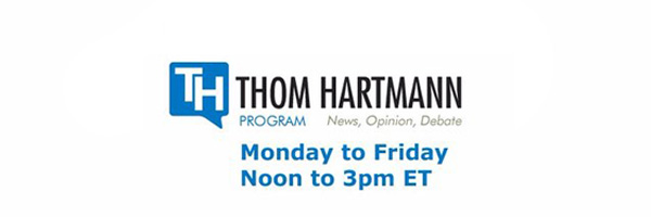Thom Hartmann's banner