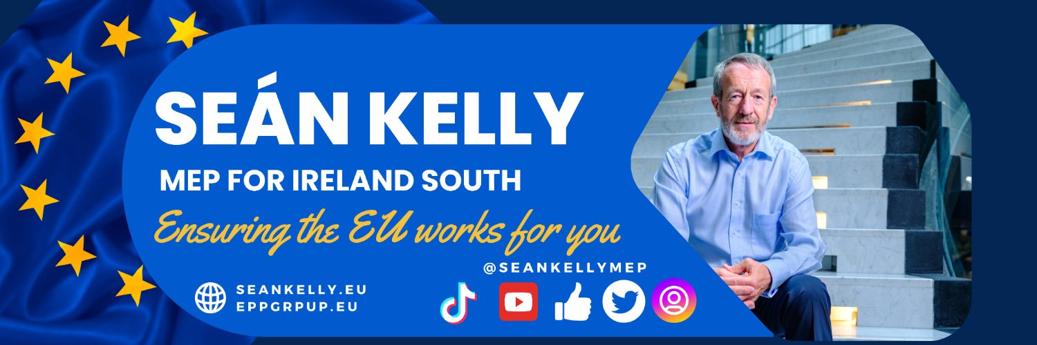 Seán Kelly MEP's banner