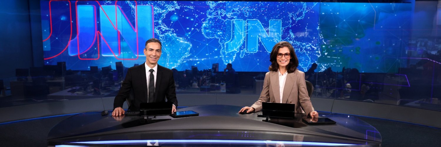 Jornal Nacional's banner