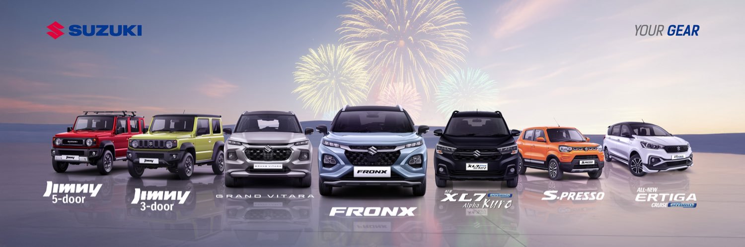 Official Suzuki Indonesia's banner