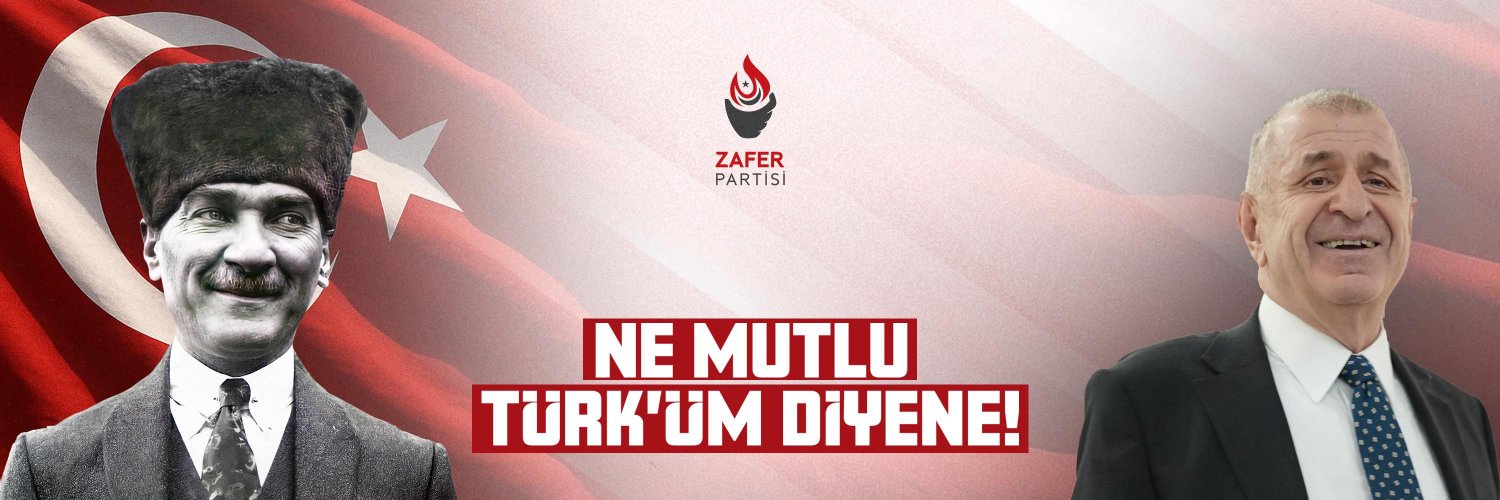 Ümit Özdağ's banner
