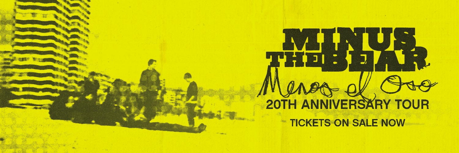 Minus the Bear's banner