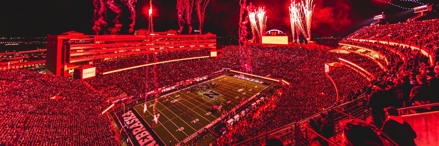 Nebraska Football's banner