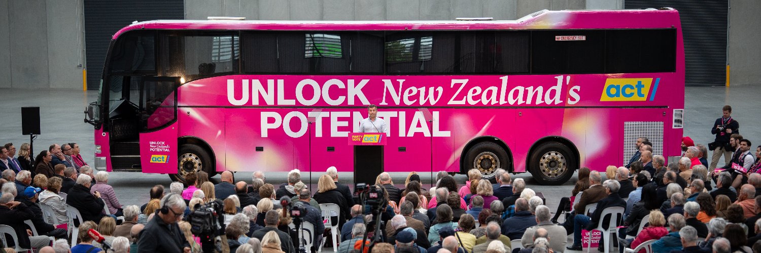 ACT New Zealand's banner