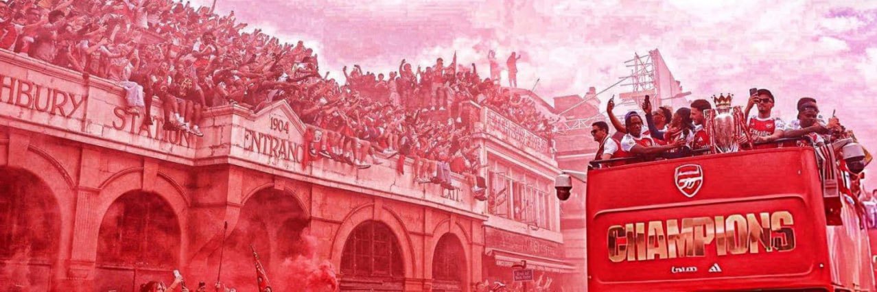 Jalan Arsenal's banner
