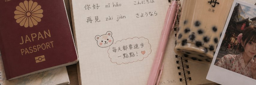 20歳結衣🇯🇵｜在台灣學中文's banner