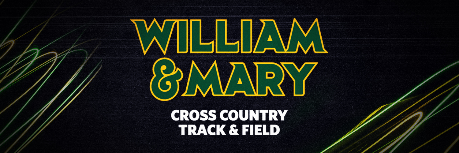 William & Mary Tribe XC/Track and Field's banner