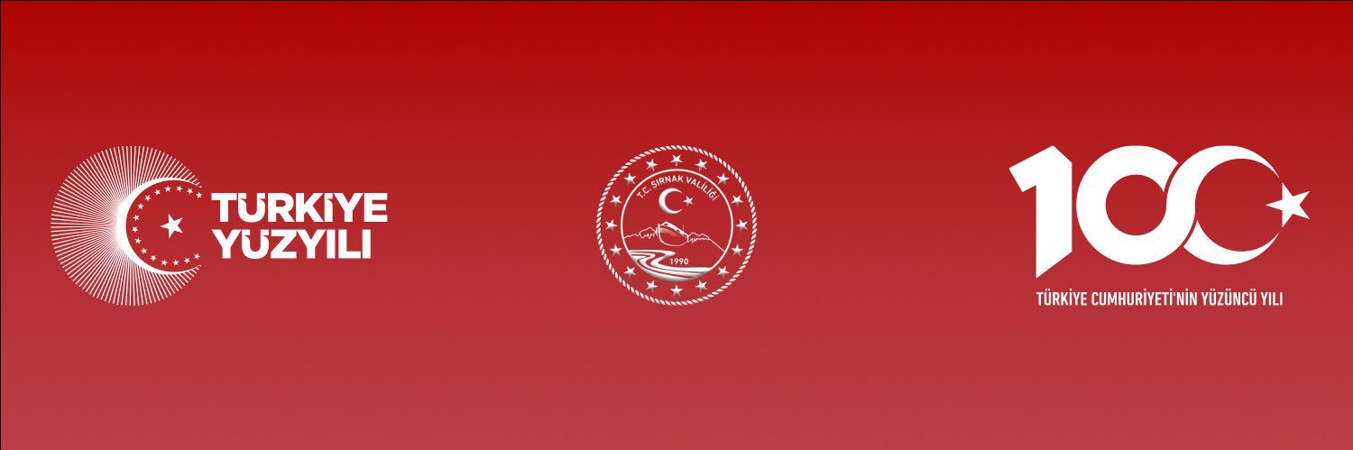 T.C. Şırnak Valiliği's banner