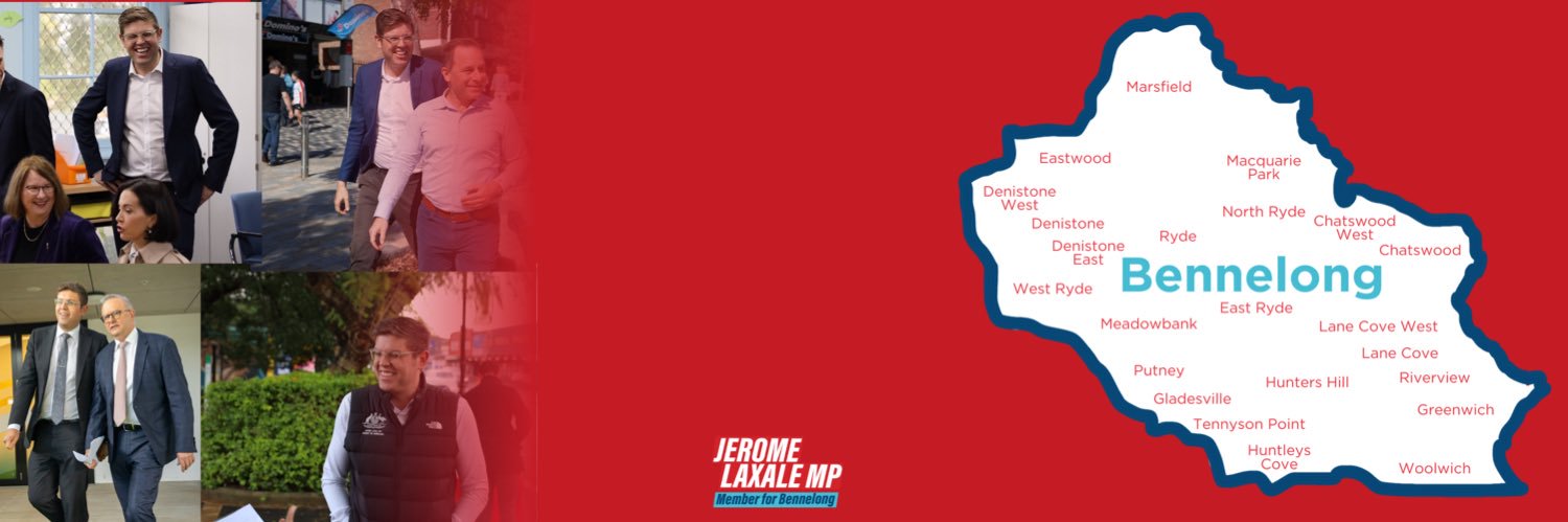 Jerome Laxale MP's banner