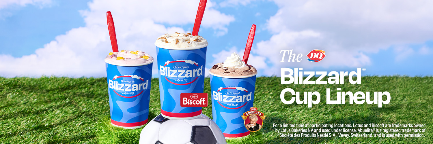 Dairy Queen's banner