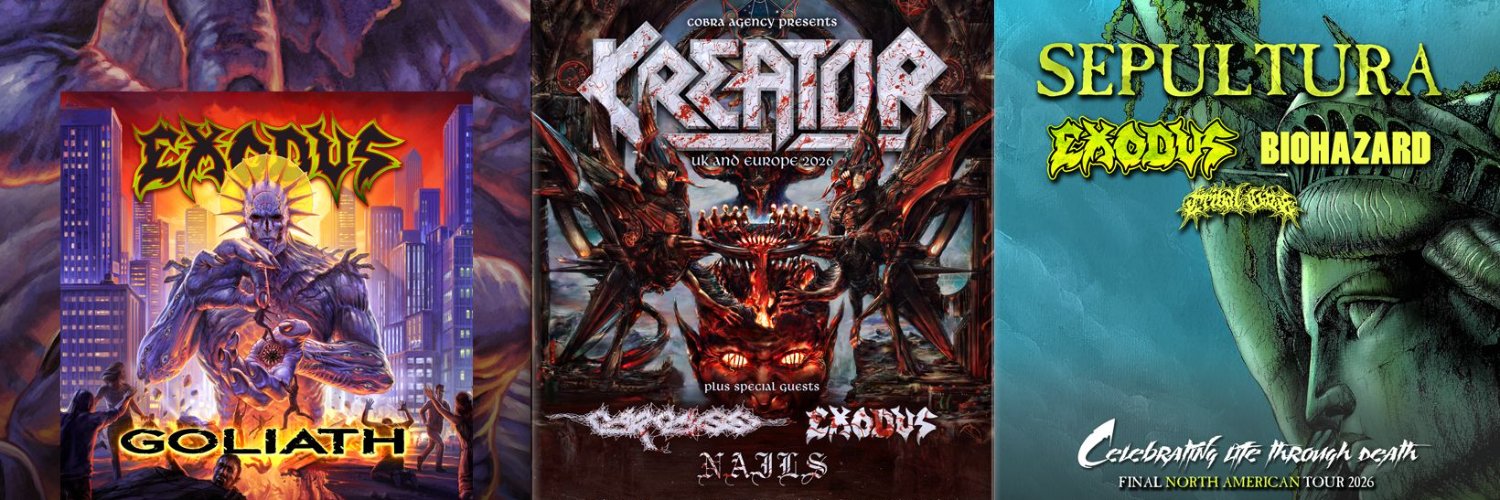 Exodus's banner