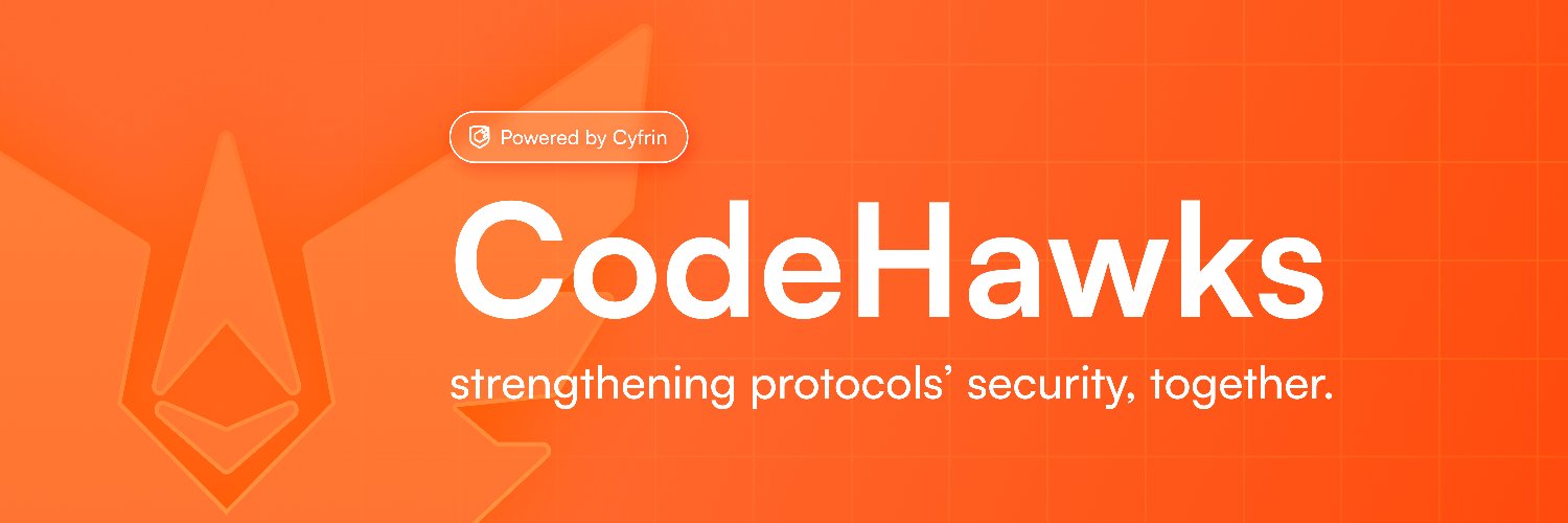 Cyfrin CodeHawks's banner