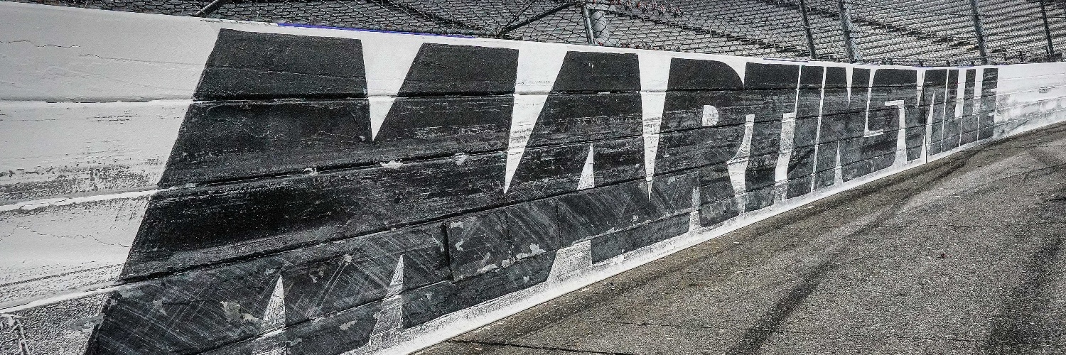 Martinsville Speedway's banner