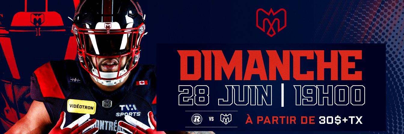 Alouettes de Montréal's banner