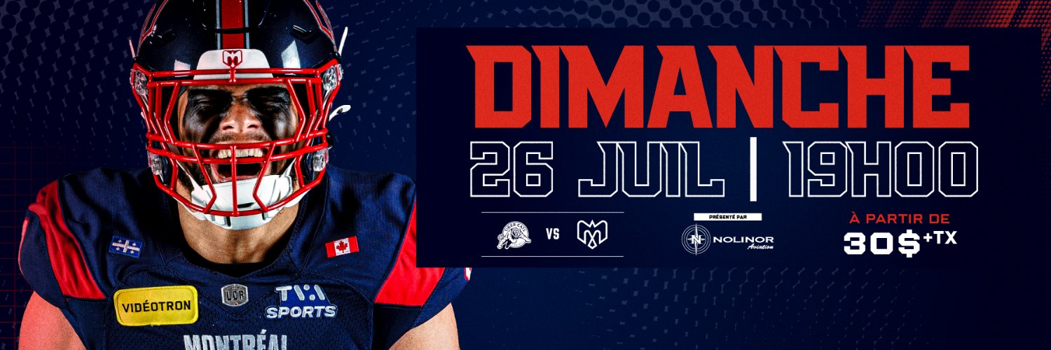Alouettes de Montréal's banner