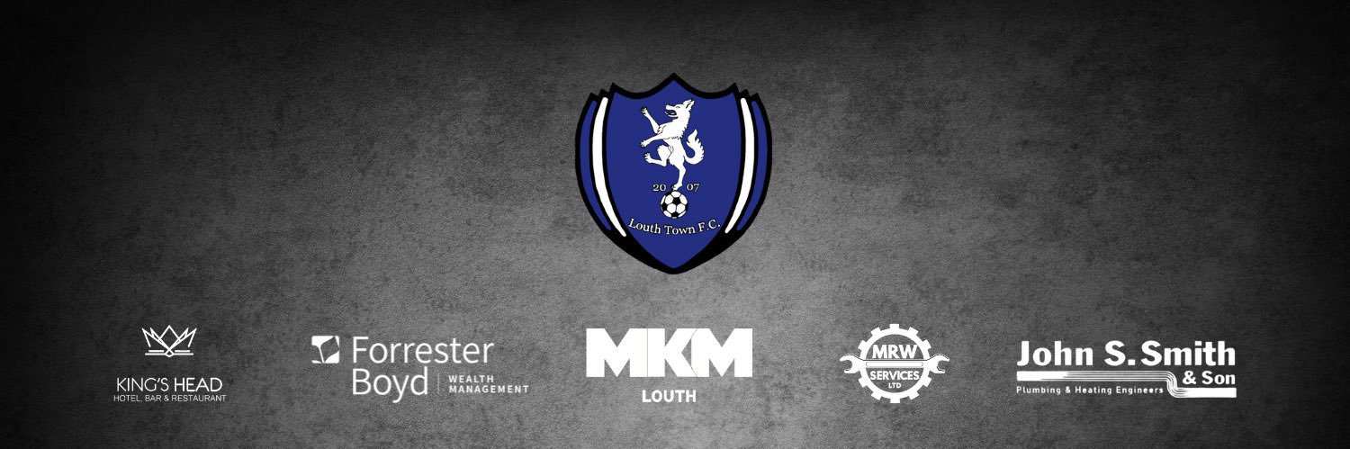 Louth Town FC's banner