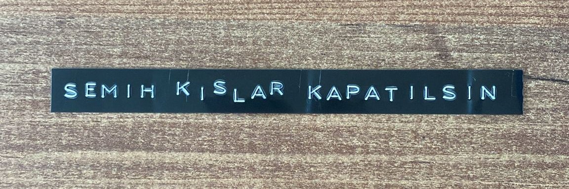 Semih Kışlar's banner