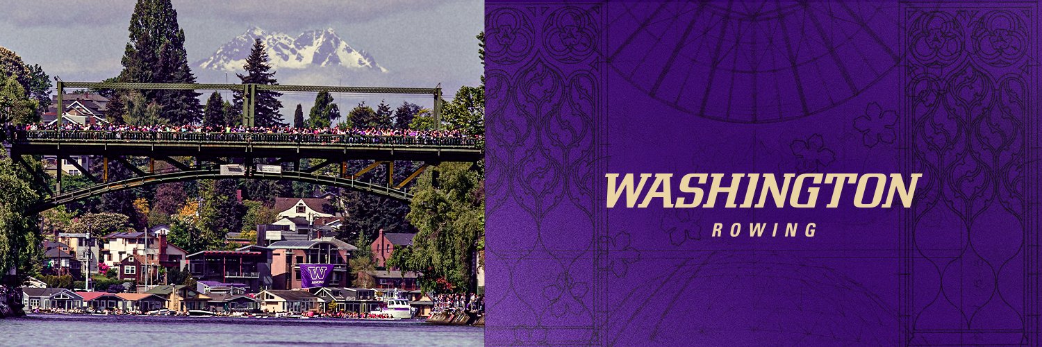 Washington Rowing's banner