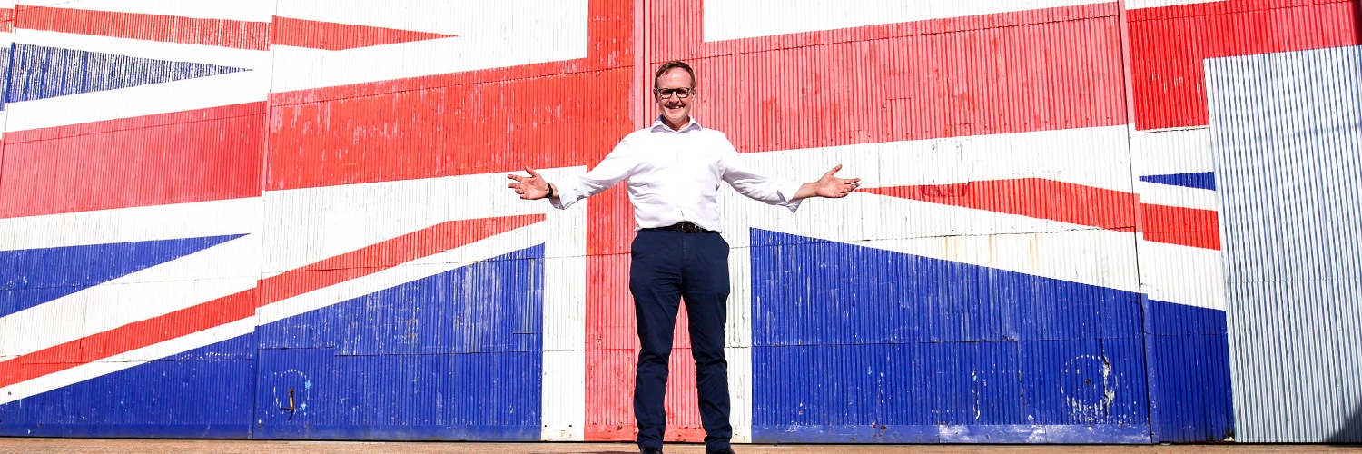 Tom Tugendhat's banner
