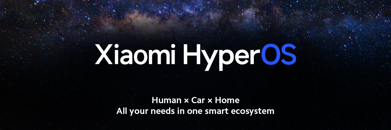 Xiaomi HyperOS's banner