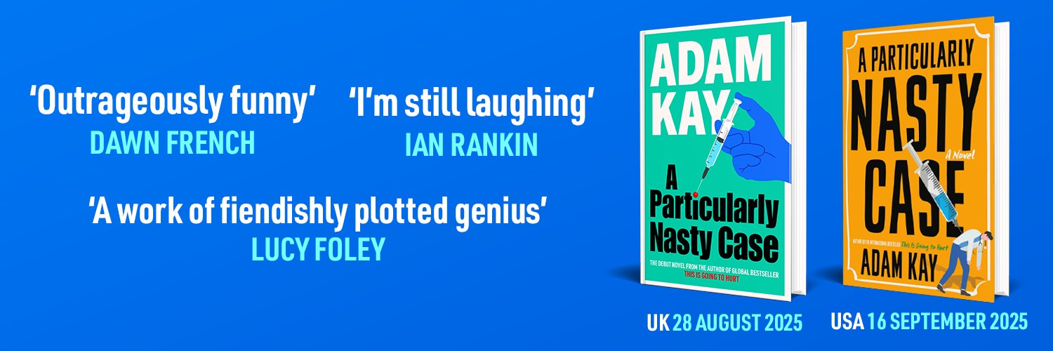 Adam Kay's banner