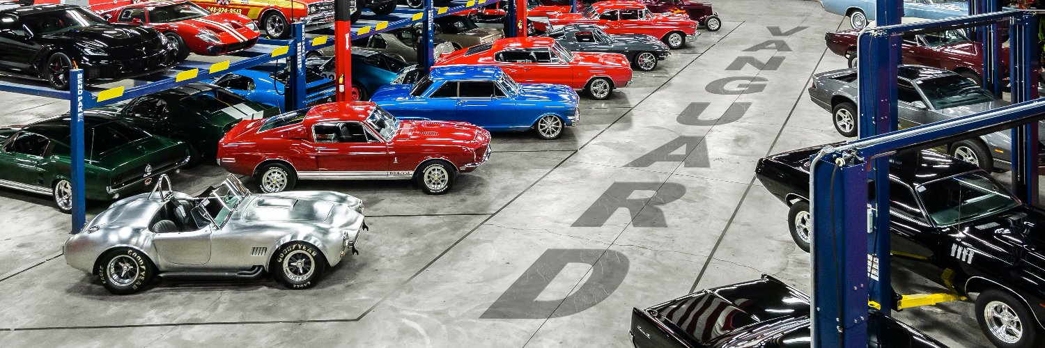 Vanguard Motor Sales's banner