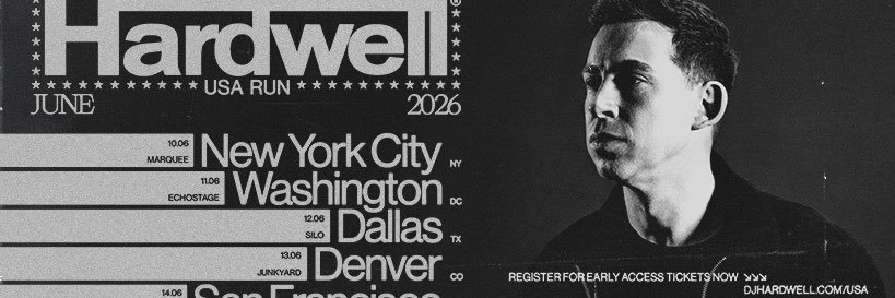 Hardwell's banner