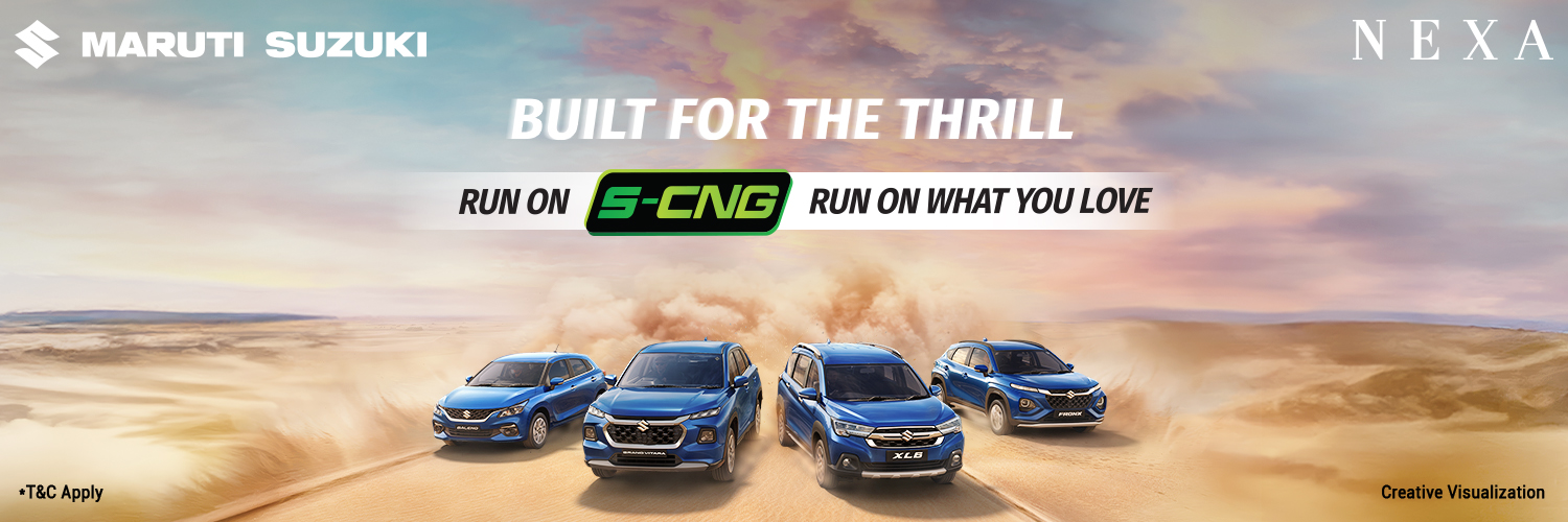 Maruti Suzuki's banner